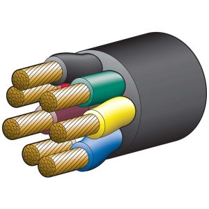 Narva 7 Core 6mm Trailer Cable (30m Roll)