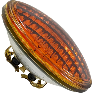 4 1/2" 12V 18W Amber Sealed Beam Insert With Screw On Terminals