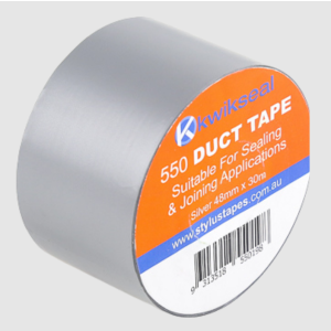 Stylus 72mm X 30m Silver Duct Tape  