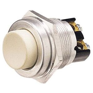 Hella White Push Button Starter Switch 