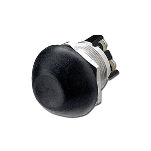 Hella Off/Momentary On Push Button Switch With Water Resistant Rubber Cap 