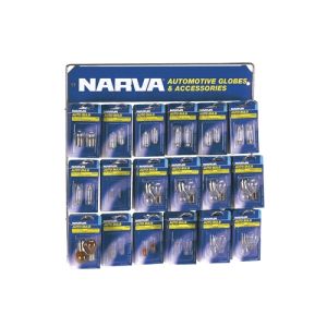 Narva 12V Popular Blistered Range Globe Cabinet 