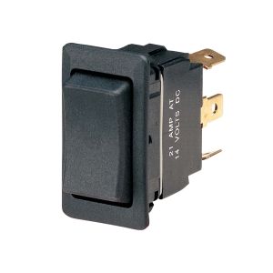 Narva DPDT Mom On/Off/Mom On Heavy Duty Rocker Switch (Blister Pack Of 1) 