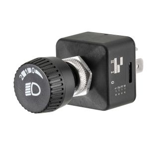 Narva SPDT Off/On/On Rotary Headlight Switch (Blister Pack Of 1) 