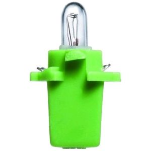 Narva 12V 2W B8.7D Green Base Dash Panel Globe