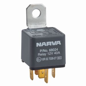 Narva 12V 30 Amp 5 Pin Normally Open Relay (Blister Pack Of 1)