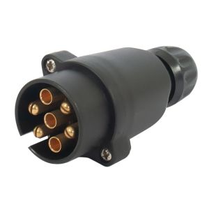 Hella 7 Pin Plastic Trailer Plug (Blister Pack Of 1) 
