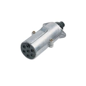 Hella 7 Pin Heavy Duty Metal Trailer Plug  
