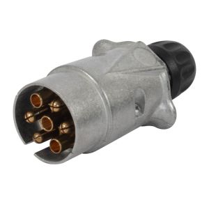 Hella 7 Pin Metal Trailer Plug  