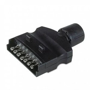 Hella 7 Pin Flat Trailer Plug (Blister Pack Of 1)  