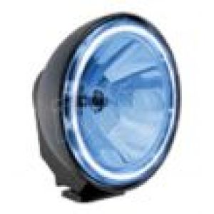 Britax X-Ray Vision 200 Series Blue Lens Pencil Beam Driving Light With White LED Position Ring 