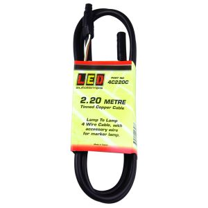 LED 2.2m 4 Wire Light To Light Harness  