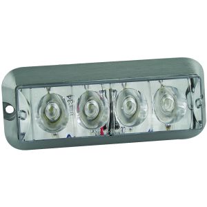LED 12-24V White Emergency Warning Light (121 X 49 X 45mm)