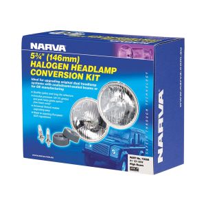 Narva 5 3/4" 12V 55W H1 High Beam QH Conversion Kit