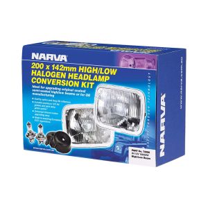 Narva 200mm X 142mm 12V 60/55W High/Low QH Conversion Kit