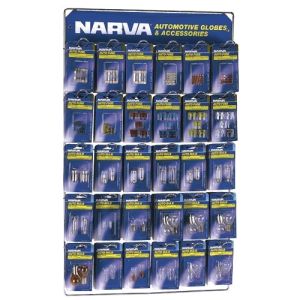 Narva Combined Blistered Fuse And Globe Merchandiser 