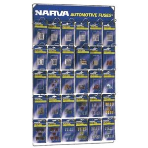 Narva Full Range Blistered Fuse Merchandiser  