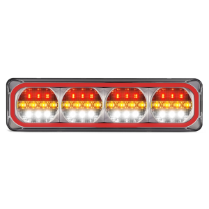 520Arwmled 12-24V Combination Tailight Set With Sequential Indicators & Reverse Lights 