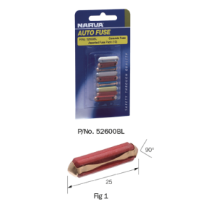 Narva 16 Amp Ceramic Fuse (Pack Of 50)