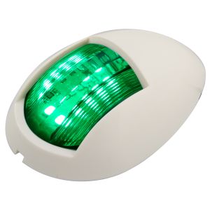 LED 12-24V Green Starboard Navigation Light (76 X 52 X 24mm)
