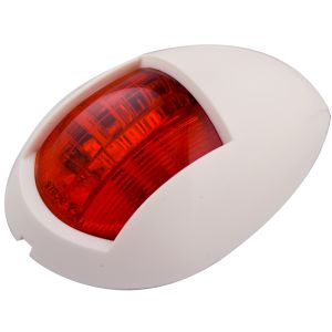 LED 12-24V Red Portside Navigation Light (76 X 52 X 24mm)