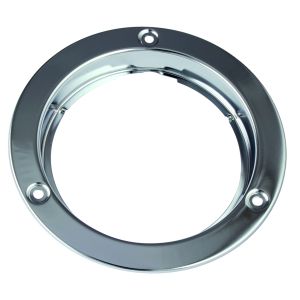 LED Chrome Flange To Suit 110 Series Lights