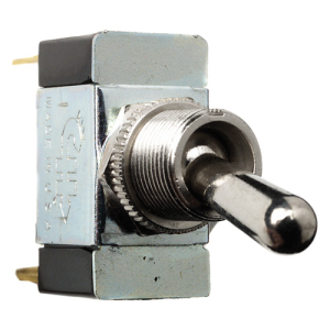 Cole Hersee SPST On/Off Metal Toggle Switch (Blister Pack Of 1) 
