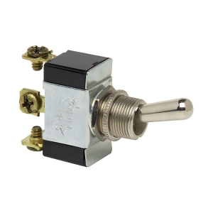 Cole Hersee SPDT On/Off/Mom On Metal Toggle Switch  