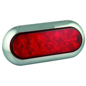LED 12V Oblong Stop/Tail Light (191 X 84 X 22mm)