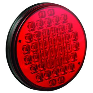 LED 12V Grommet Mounted Stop/ Tail Light (109mm X 56mm Round)