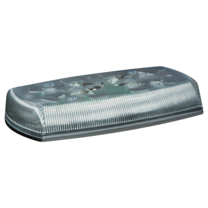 Ecco 12-24V Amber LED Mini Light Bar With Clear Lens (381 X 229 X 63mm) 