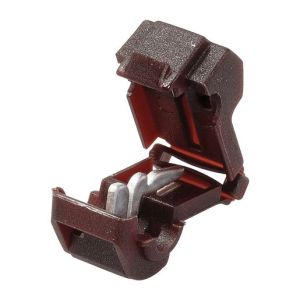 Narva Red 6.3mm Ezy-Tap Wire Connector (Blister Pack Of 8) 