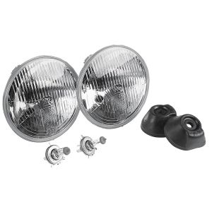 Hella 7" 12V 60/55W High/Low H4 QH Conversion Kit
