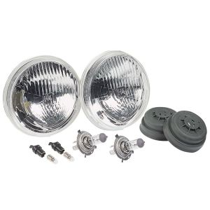 Hella 5 3/4" 12V 60/55W High/Low H4 QH Conversion Kit