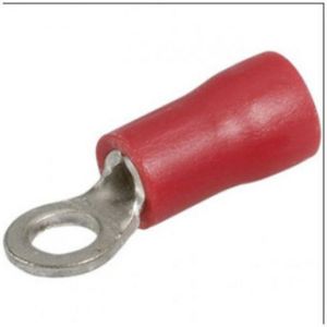Narva Ring Terminal Red 3mm (100)  