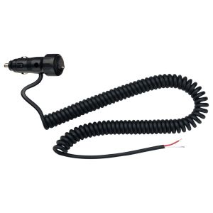 Narva Cigarette Lighter Plug With On/Off Switch & 3m Spiral Lead (Blister Pack Of 1) 