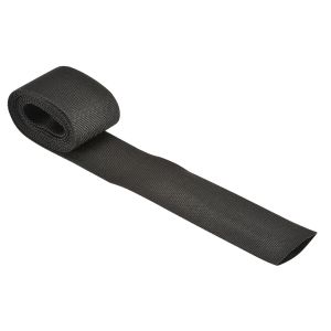 NARVA 12mm X 1.2M BLACK BRAIDED HEATSHRINK