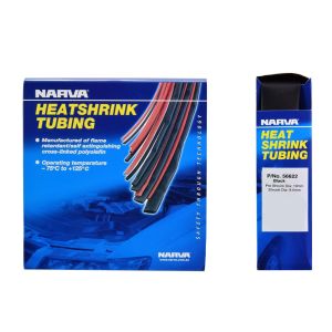 Narva 19mm X 1.2m Black Heatshrink