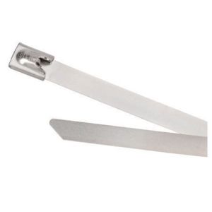 Narva 201mm X 4.6mm Self Locking 316 Stainless Steel Cable Tie (Pack Of 50) 