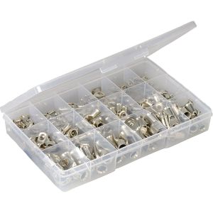 Narva 165 Piece 10-70mm² Straight Barrel Cable Lug Assortment 