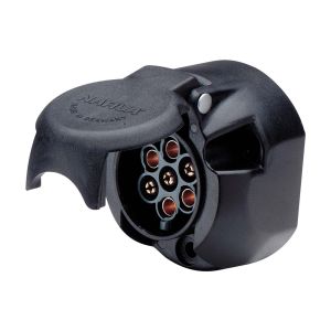Narva 7 Pin Plastic Trailer Socket (Blister Pack Of 1) 