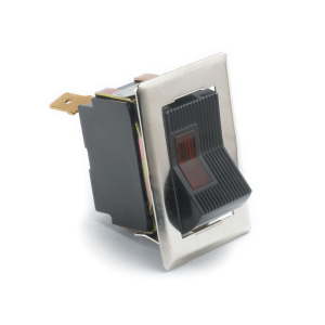 Cole Hersee SPST 12V Red Illuminated Rocker Switch