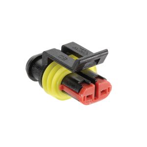 Narva 2 Pin Amp Super Seal Male Connector Housing (Pack Of 10) 