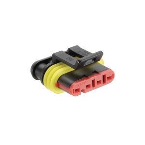 Narva 4 Pin Amp Super Seal Male Connector Housing (Pack Of 10) 