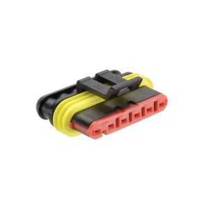 Narva 6 Pin Amp Super Seal Male Connector Housing (Pack Of 10) 