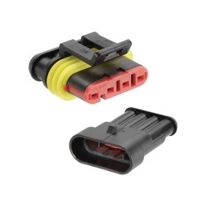 Narva 4 Pin Complete Amp Super Seal Connector Kit (Blister Pack Of 1) 