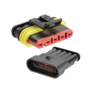 Narva 5 Pin Complete Amp Super Seal Connector Kit (Blister Pack Of 1) 