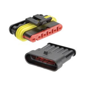 Narva 6 Pin Complete Amp Super Seal Connector Kit (Blister Pack Of 1) 