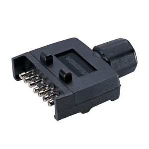 Narva 7 Pin Flat Trailer Plug (Blister Pack Of 1)  