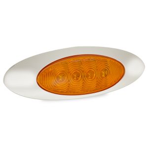 LED 12-24V Amber Side Direction Indicator Light (168 X 57 X 17mm) 